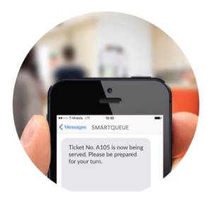 SMS Notification - Queue Management System - SMARTQUEUE